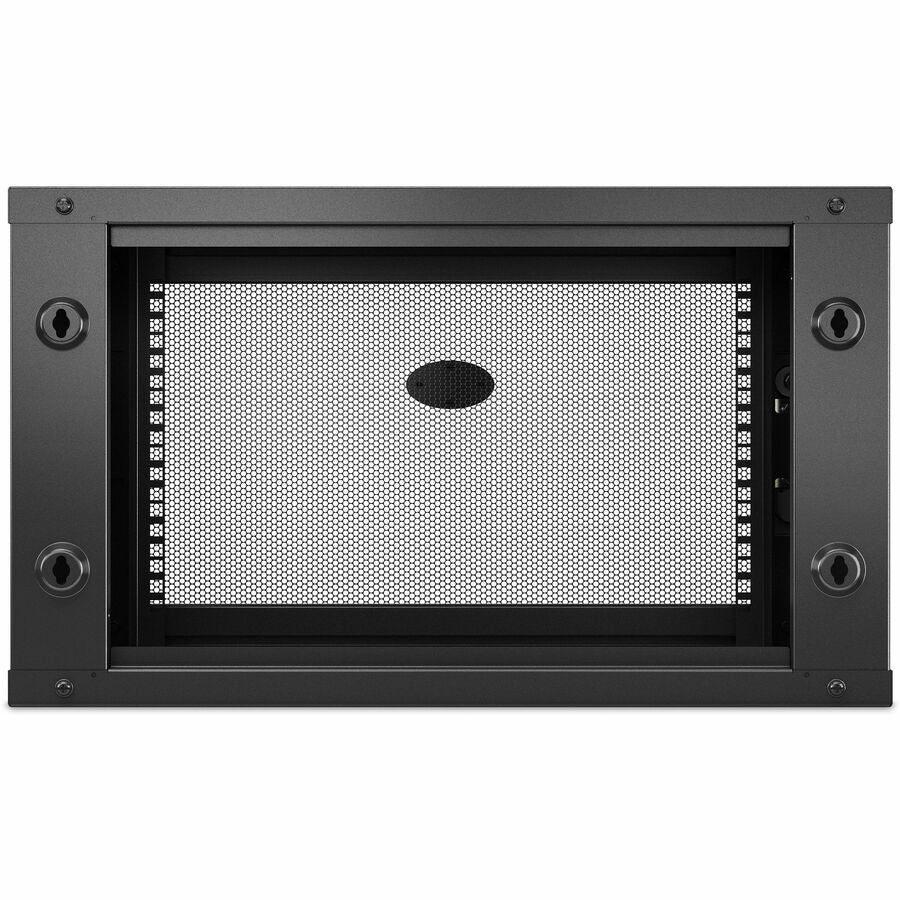 APC by Schneider Electric NetShelter WX 6U Single Hinged Wall-mount Enclosure 400mm Deep