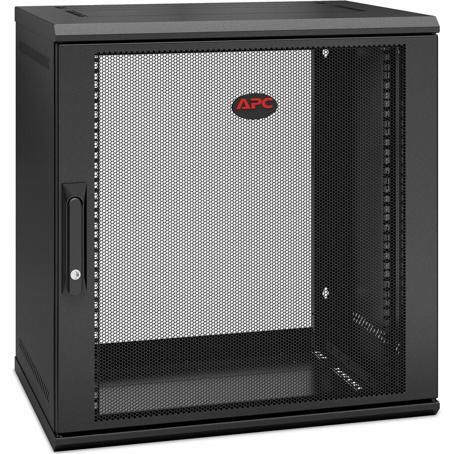 APC by Schneider Electric NetShelter WX 12U Single Hinged Wall-mount Enclosure 400mm Deep