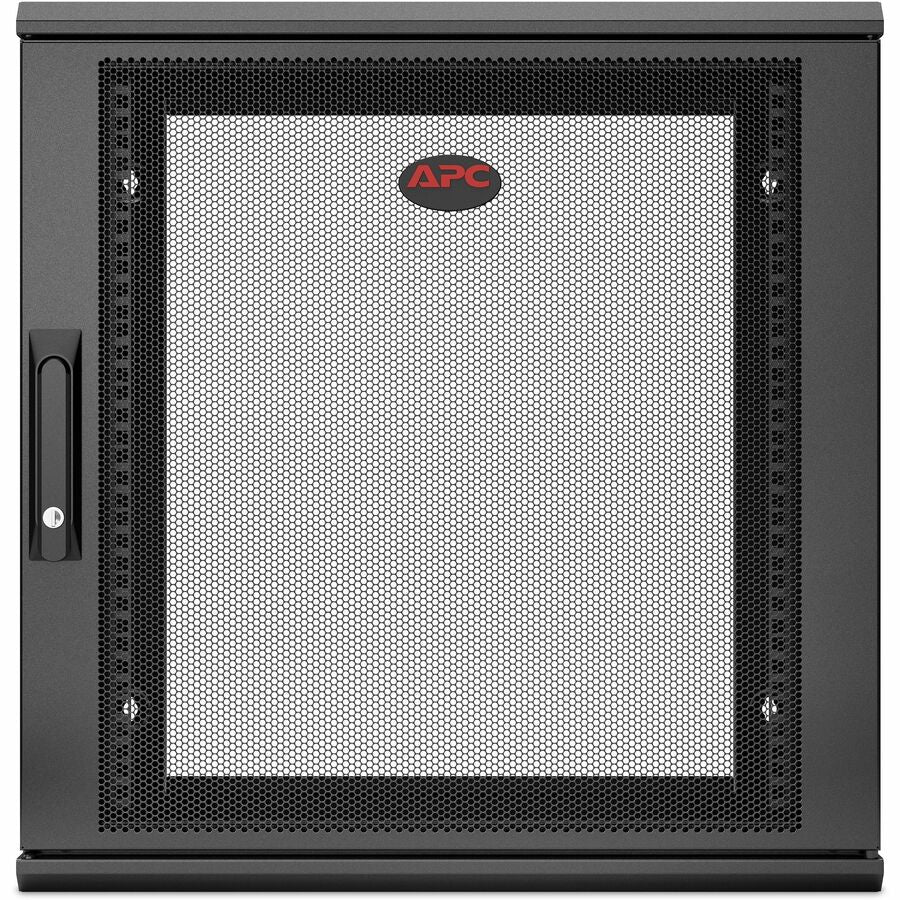 APC by Schneider Electric NetShelter WX 12U Single Hinged Wall-mount Enclosure 400mm Deep