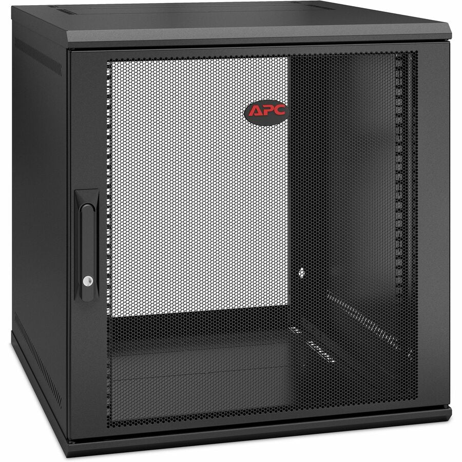 APC by Schneider Electric NetShelter WX 12U Single Hinged Wall-mount Enclosure 600mm Deep