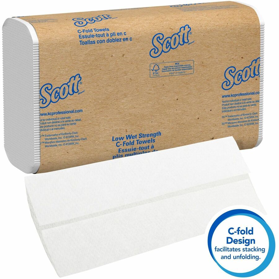 Scott Essential Low Wet Strength Towels