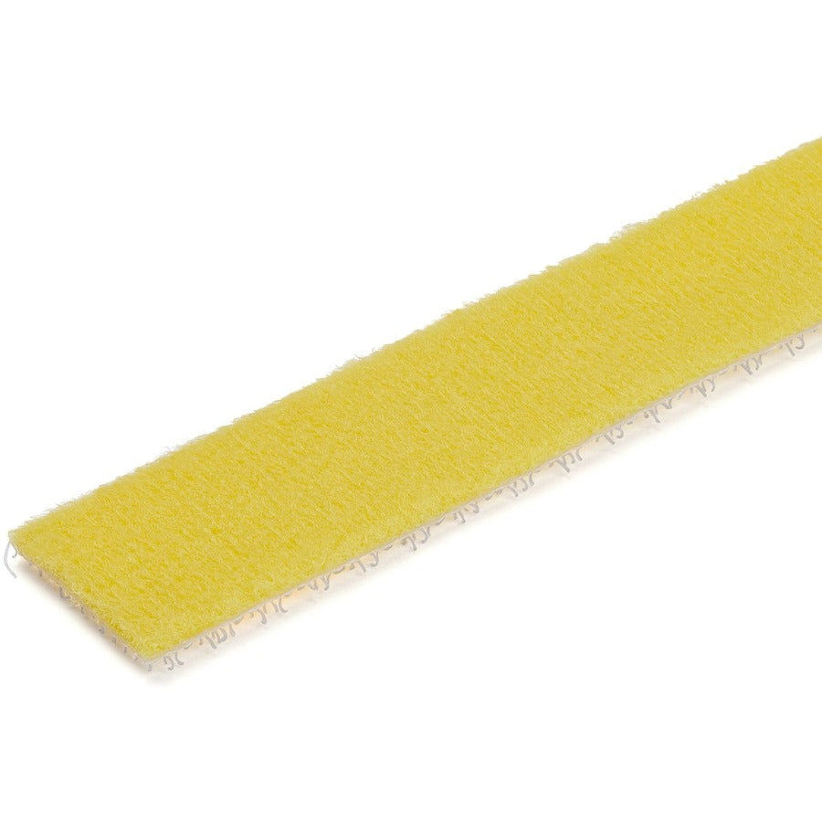 StarTech.com 100ft. Hook and Loop Roll - Yellow