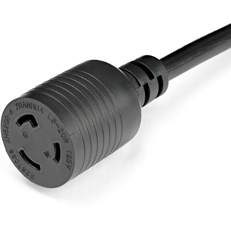 StarTech.com 1 ft. Power Adapter Cord - NEMA-L5-20R to NEMA-5-20P