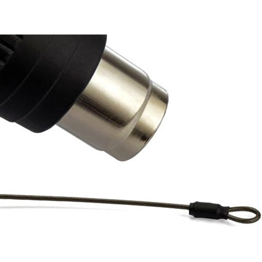 StarTech.com Steel Cable Tethers - Cable Tether - Black - 11.80" Length - Steel, Polyvinyl Chloride (PVC) - 10 / Pack - TAA Compliant