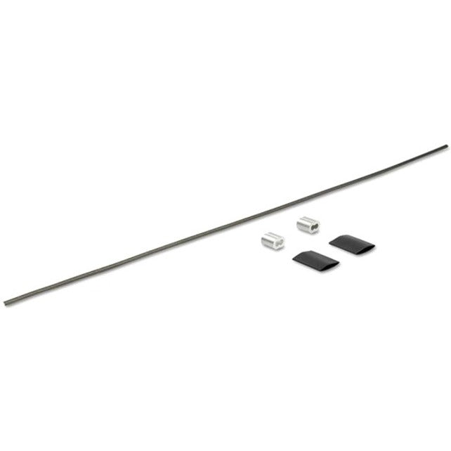 StarTech.com Steel Cable Tethers - Cable Tether - Silver - 11.80" Length - Steel, Polyvinyl Chloride (PVC) - 5 / Pack - TAA Compliant