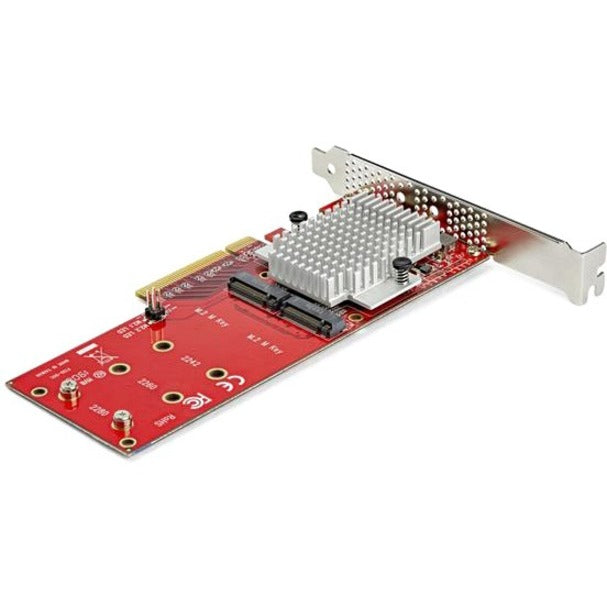 StarTech.com x8 PCI Express to Dual M.2 PCIe SSD Adapter