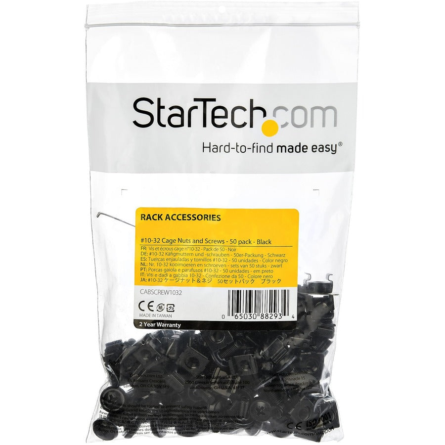 StarTech.com Nut and Screw
