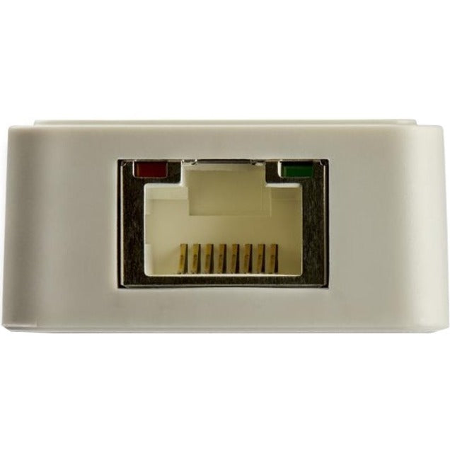 StarTech.com USB-C Ethernet Adapter with Extra USB 3.0 Port - White
