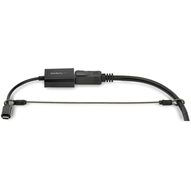 StarTech.com Steel Cable Tethers - Cable Tether - Black - 11.80" Length - Steel, Polyvinyl Chloride (PVC) - 20 / Pack - TAA Compliant