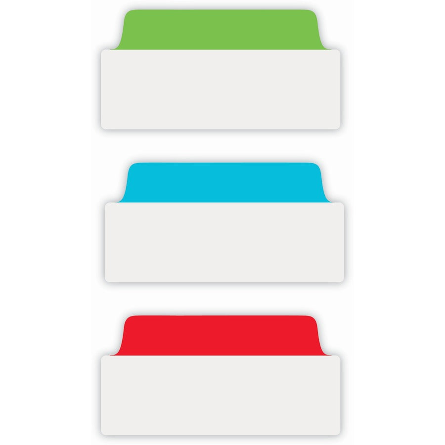 Avery&reg; Ultra Tabs File Tab - 1152 Tab(s) - 1.50" Tab Height x 3" Tab Width - Red Film, Clear Paper, Blue, Green Tab(s) - Double-sided, Writable, Reusable, Removable, PVC-free, Repositionable, Smudge Resistant, Sturdy, Durable - 1 Carton