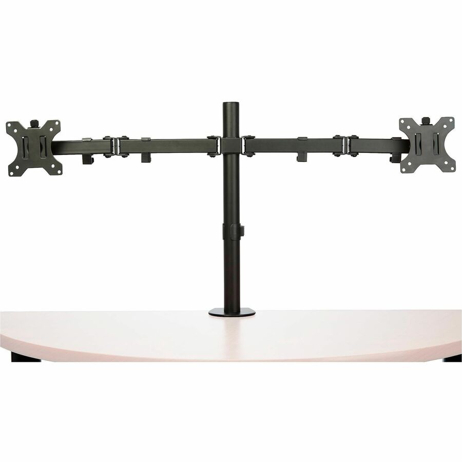 StarTech.com Desk Mount for Monitor - Black - 2 Display(s) Supported - 32" Screen Support - 35.27 lb Load Capacity - 75 x 75, 100 x 100 - Steel - 1 Each