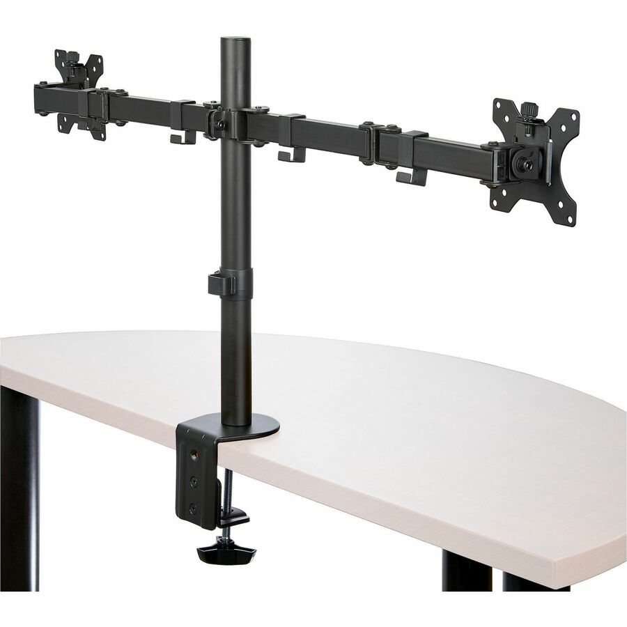 StarTech.com Desk Mount for Monitor - Black - 2 Display(s) Supported - 32" Screen Support - 35.27 lb Load Capacity - 75 x 75, 100 x 100 - Steel - 1 Each