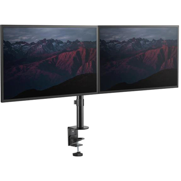 StarTech.com Desk Mount for Monitor - Black - 2 Display(s) Supported - 32" Screen Support - 35.27 lb Load Capacity - 75 x 75, 100 x 100 - Aluminum - 1 Each