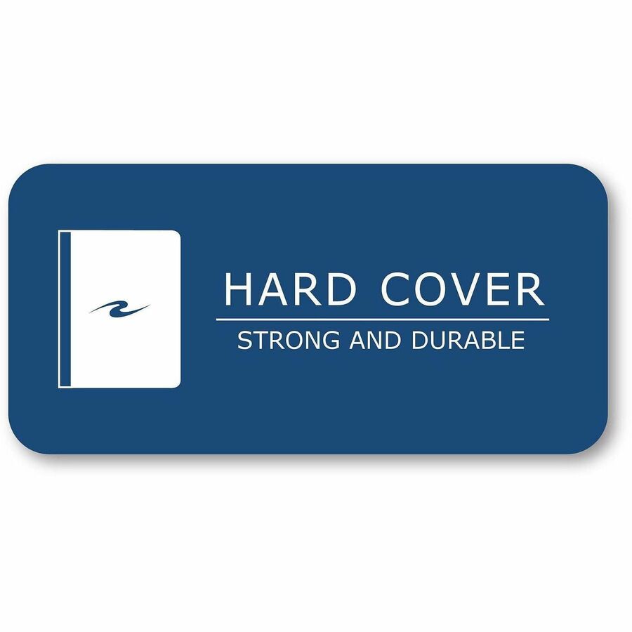 Roaring Spring Grade School Ruled Marble Hard Cover Composition Book, 80 Sheets, 160 Pages, 9-3/4" x 7-1/2", Blue Marble Cover, 48/Carton