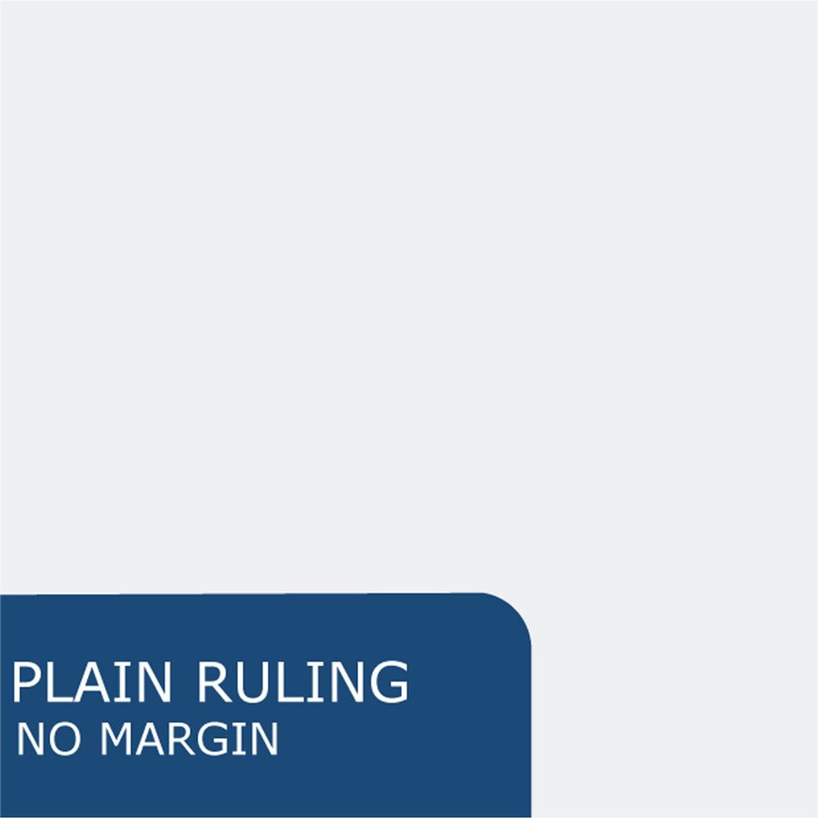 100 Sheets - 200 Pages - Plain - 43 lb Basis Weight - 160 g/m² Grammage - 5" x 3" Sheet Size - 0.75" Height x 5" Width x 3" Length - White Paper - 100/Pack - 1 Carton