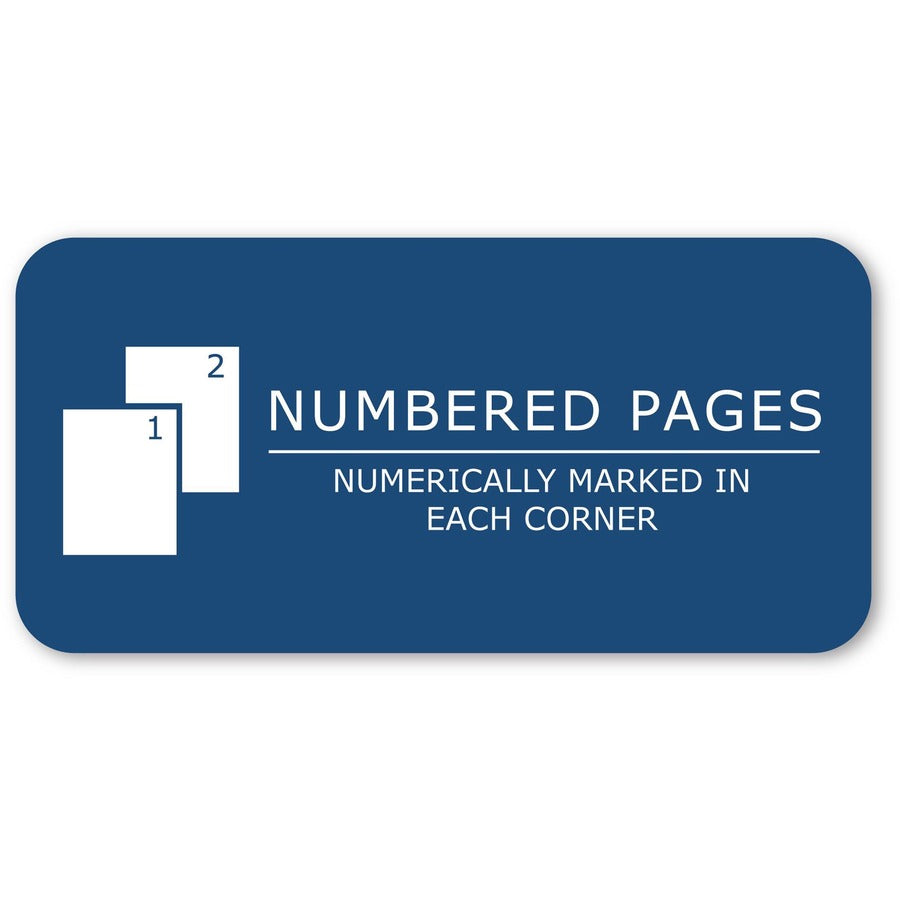 76 Sheets - 152 Pages - Printed - Glued/Tapebound - Both Side Ruling Surface - 20 lb Basis Weight - 75 g/m² Grammage - 11 3/4" x 9 1/4" Sheet Size - 0.33" Height x 9.3" Width x 11.8" Length - Green Paper - Black Binding - 24 / Carton