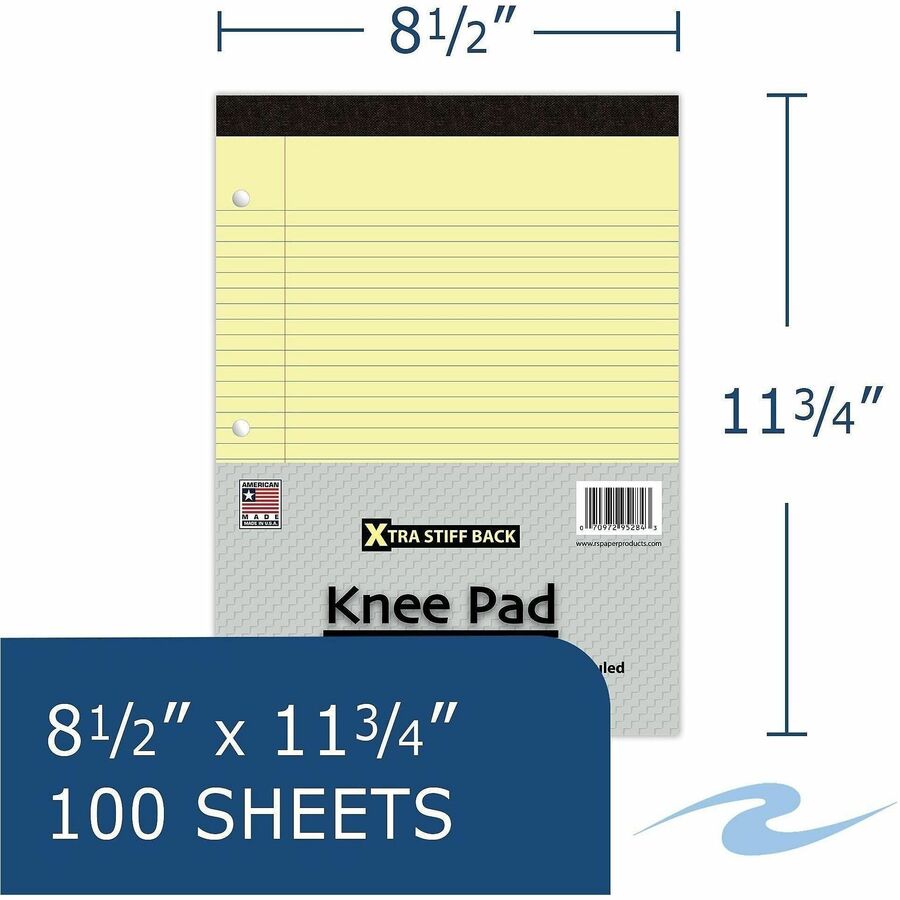 Roaring Spring Xtra Stiff Back Knee Pad Writing Pad