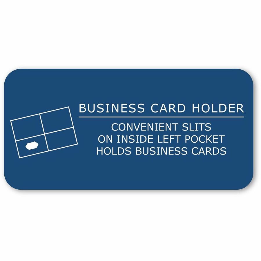 Roaring Spring Letter Pocket Folder - 8 1/2" x 11" - 50 Sheets Capacity - 2 Internal Pocket(s) - 11 pt. - Black - 25/Box - 1 Carton
