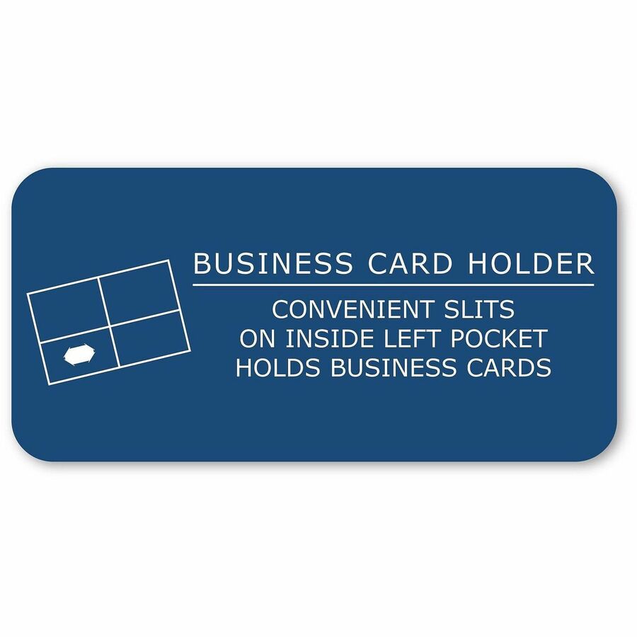 Roaring Spring Letter Pocket Folder - 8 1/2" x 11" - 50 Sheets Capacity - 2 Internal Pocket(s) - 11 pt. - Red - 25/Box - 1 Carton