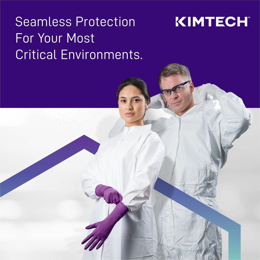 KIMTECH Sterling Nitrile Exam Gloves, X-Large, Gray, 3.5 mil, 9.5" Length, Latex-Free, Textured Fingertip, Non-Sterile, Powder-Free, 170 Gloves/Box, 10 Boxes/Carton