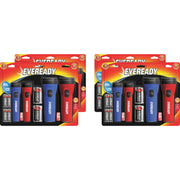 LED - Bulb - 25 lm Lumen - D - Battery - Red, Blue - 4/Pack - 4 / Carton
