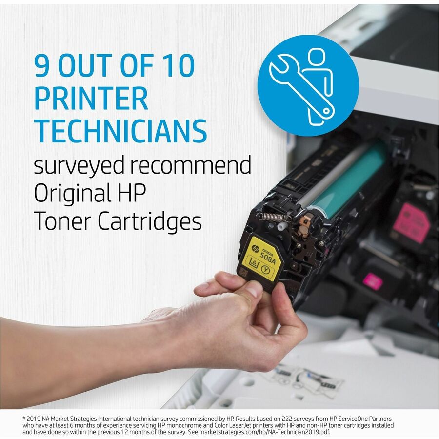 HP 305A (CE305AQ1) Original Laser Toner Cartridge - Combo Pack - Black, Cyan, Magenta, Yellow - 4 / Carton