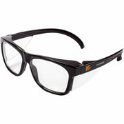 Kleenguard V30 Maverick Eye Protection, Clear/Black, Anti-fog, Anti-scratch, Lightweight, Wraparound Lens, Side Shield, Browguard, Polycarbonate Lens, 12/Box, 12/Carton