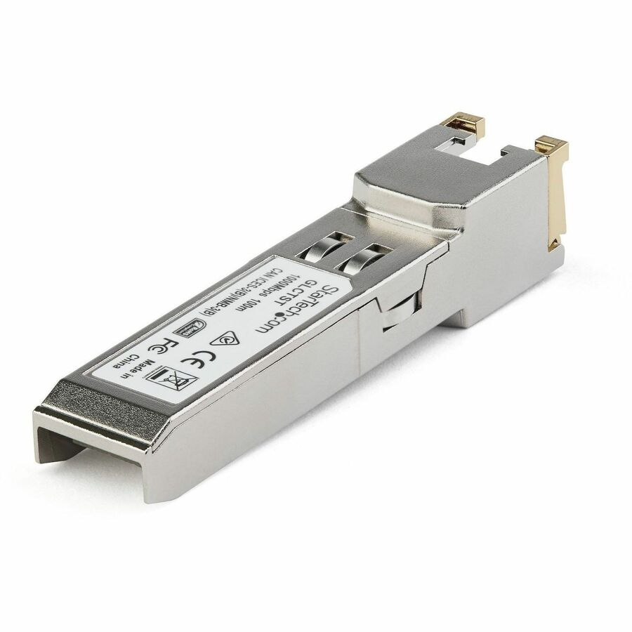 StarTech.com Juniper SFP-1GE-FE-E-T Compatible SFP Transceiver Module - 10/100/1000Base-T