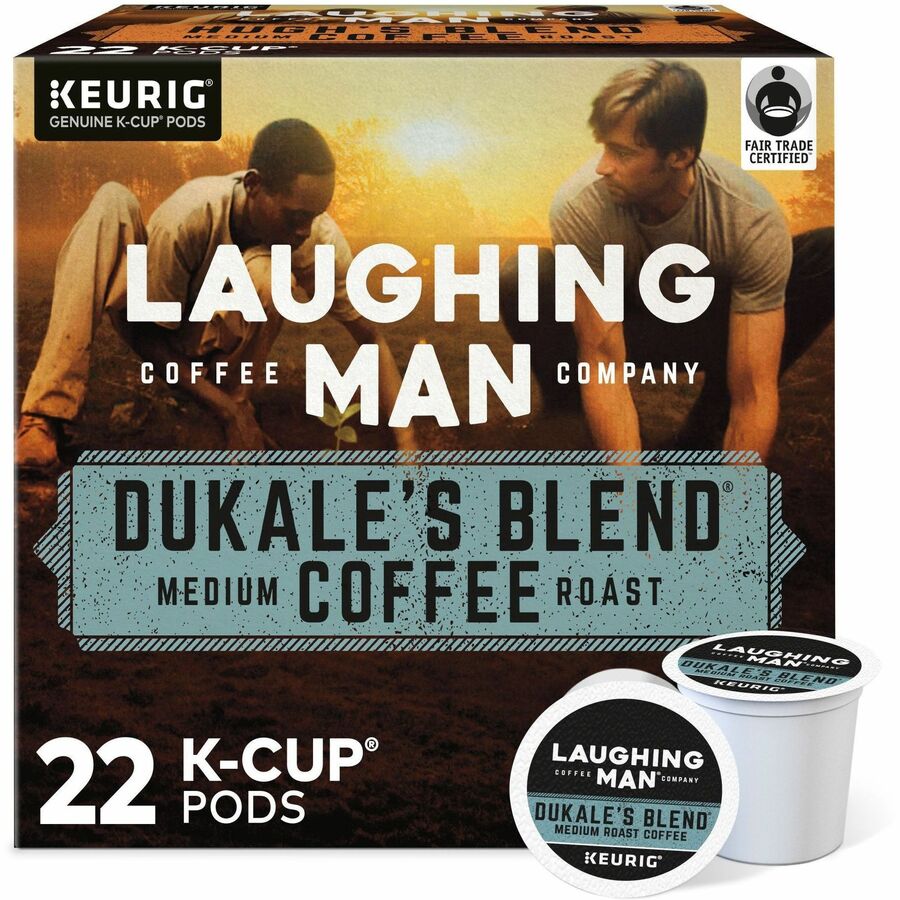 Compatible with Keurig K-Cup Brewer - Medium - K-Cup, Pod - Dukale's Blend, Arabica - Kosher - 22 / Box