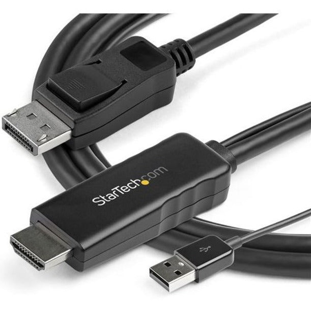StarTech.com 6 ft. (1.8 m) HDMI to DisplayPort Cable - 4K 30Hz