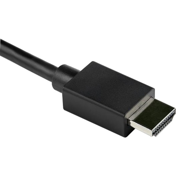 6 ft HDMI/USB/VGA Video Cable for Monitor, Video Device, Projector, Desktop Computer, Notebook, TV, Home Theater System, HDTV - First End: 1 x 19-pin HDMI 1.4 Digital Audio/Video - Male - Second End: 1 x 15-pin HD-15 - Male, 1 x 4-pin Powered USB 2.0 Type