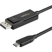 StarTech.com 3.3 ft. (1 m) USB-C to DisplayPort 1.2 Cable - Bi-Directional
