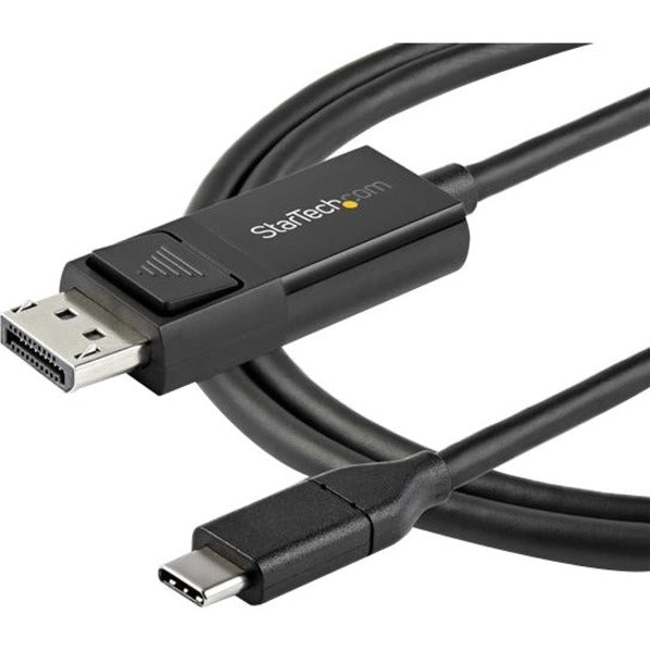 StarTech.com 3.3 ft. (1 m) USB-C to DisplayPort 1.2 Cable - Bi-Directional