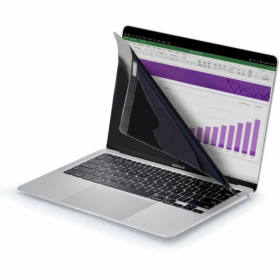 StarTech.com Privacy Screen Filter Transparent - For 15" Widescreen LCD MacBook - 16:10 - Dust Resistant, Scratch Resistant, Fingerprint Resistant - Plastic - Anti-glare - 1 Each - TAA Compliant