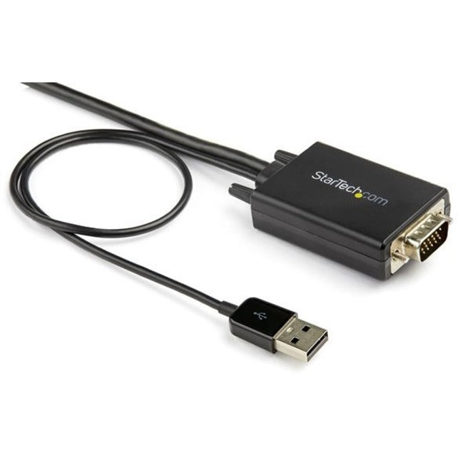 StarTech.com 2 m (6.6 ft.) VGA to HDMI Adapter Cable - USB Powered - 1080p