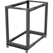 StarTech.com 18U Open Frame Rack - 4 Post - Adjustable Depth