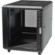 StarTech.com 15U Server Rack Cabinet - Includes Casters and Leveling feet - 32 in. Deep