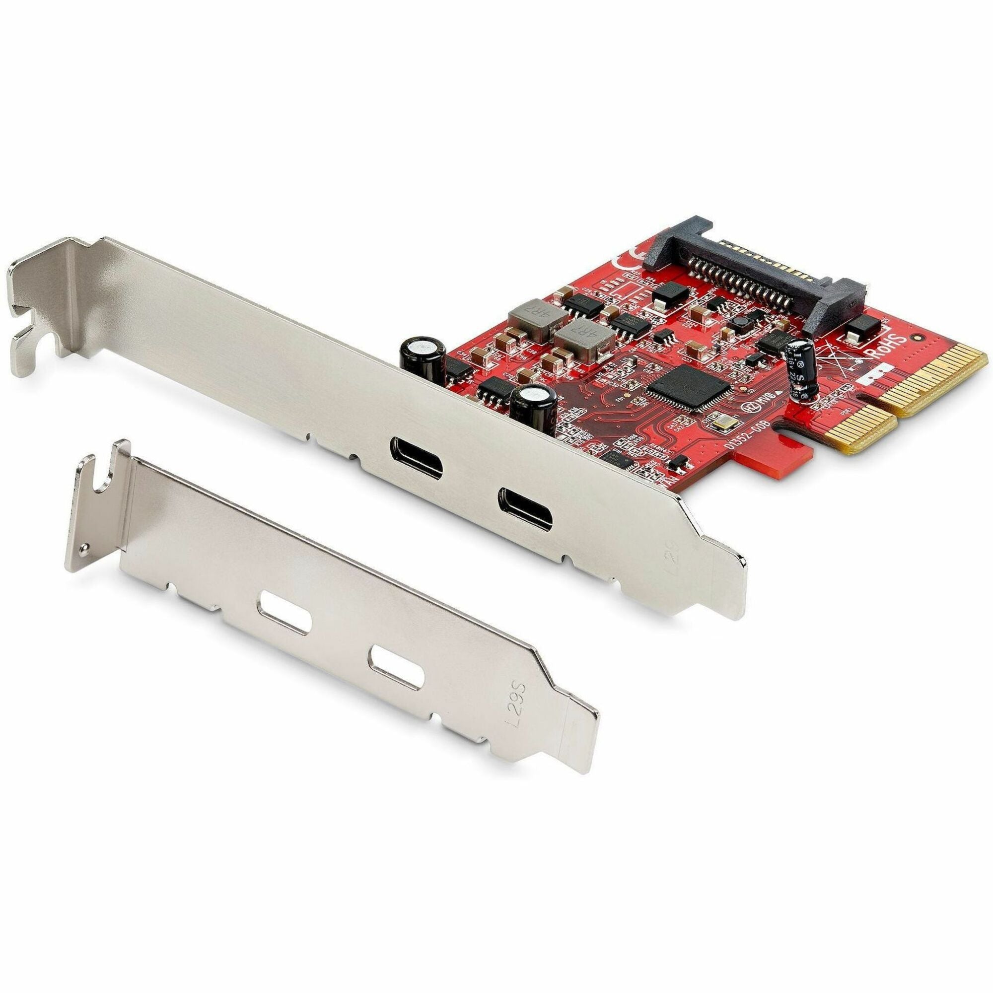 StarTech.com 2-Port PCIe USB 3.1 Card - 2x USB-C - USB 3.1 Gen 2 Up to 10Gbps