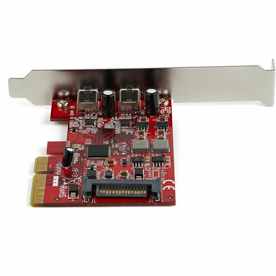 StarTech.com 2-Port PCIe USB 3.1 Card - 2x USB-C - USB 3.1 Gen 2 Up to 10Gbps