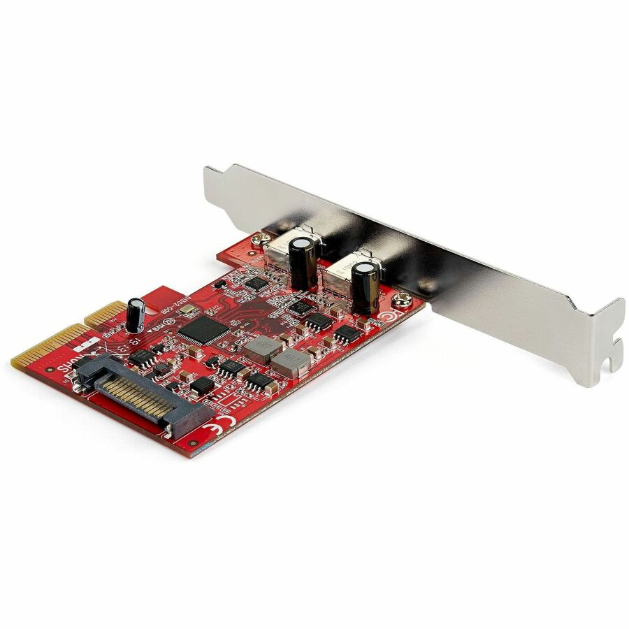StarTech.com 2-Port PCIe USB 3.1 Card - 2x USB-C - USB 3.1 Gen 2 Up to 10Gbps