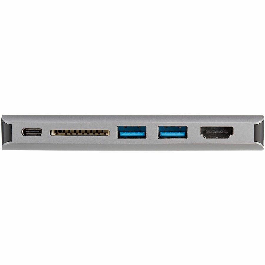 StarTech.com USB-C Multiport Adapter with HDMI or VGA and Longer Attached Cable