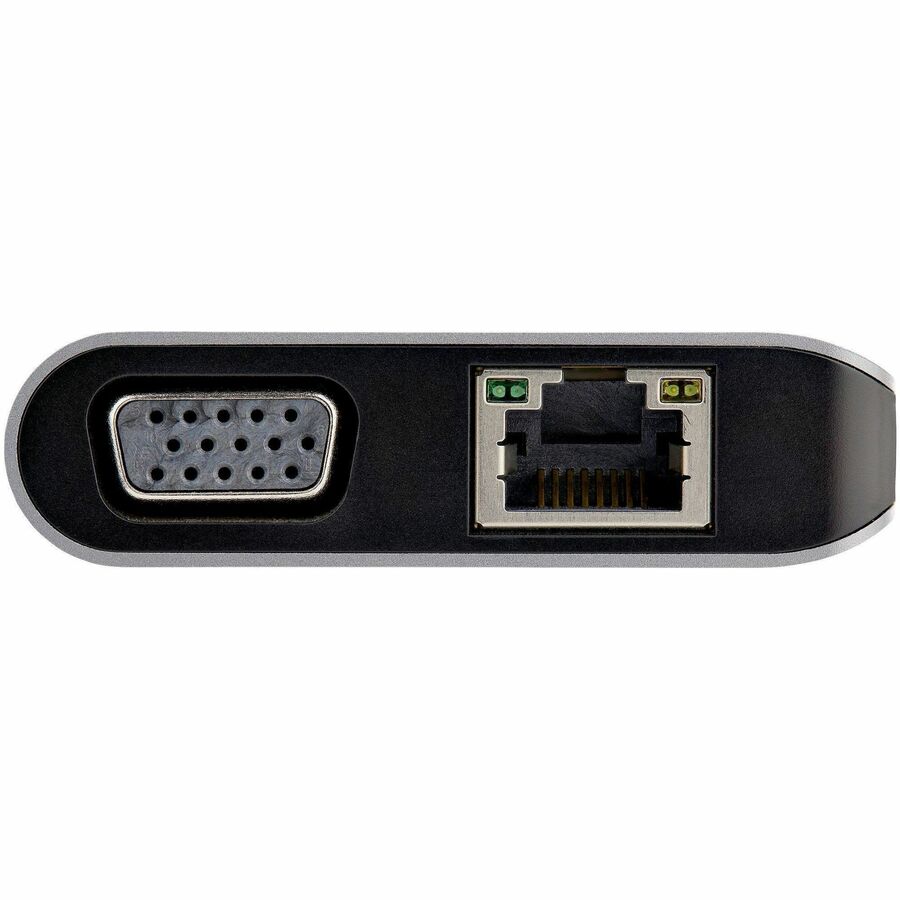 StarTech.com USB-C Multiport Adapter with HDMI or VGA and Longer Attached Cable