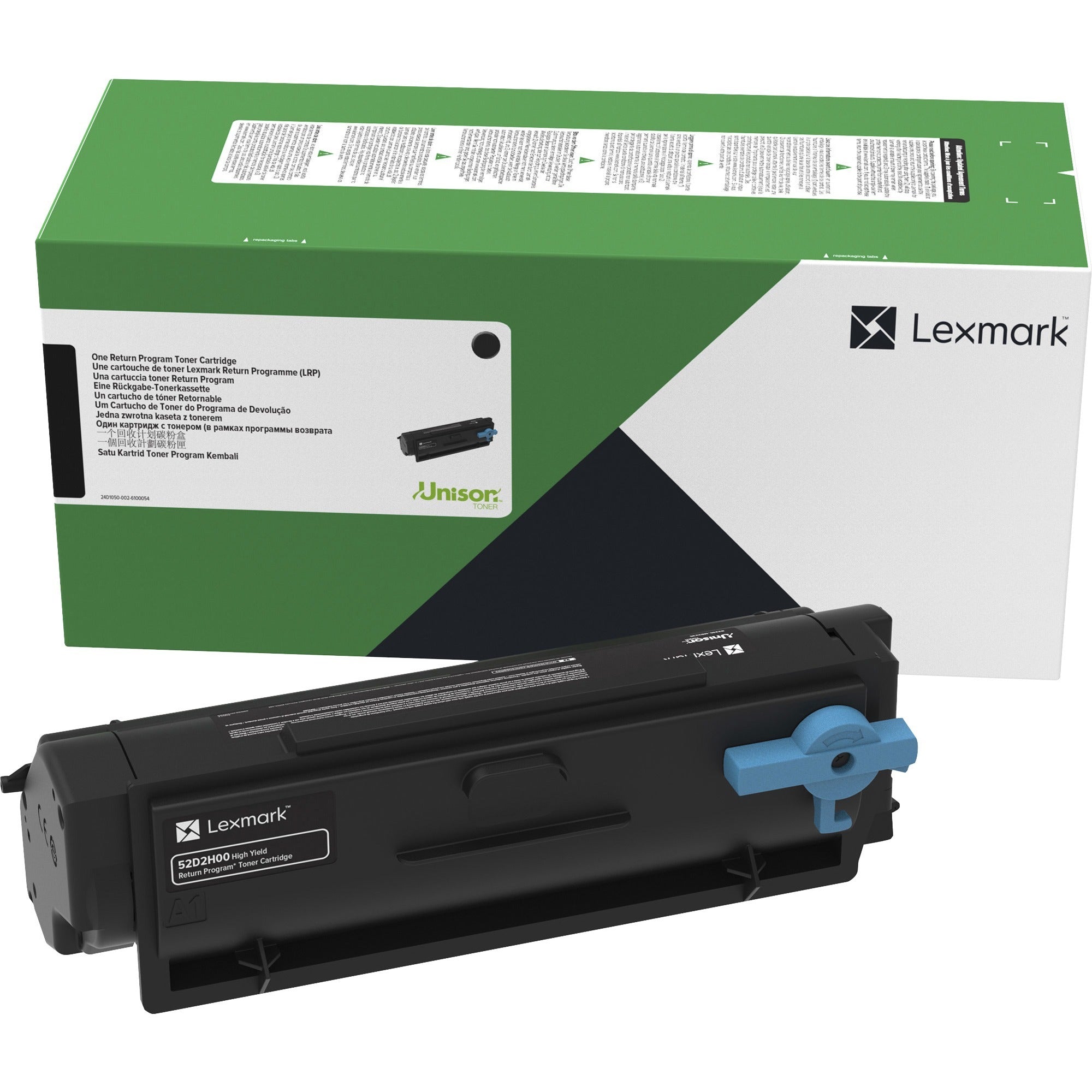 Lexmark Unison High Yield Black Laser Toner Cartridge, 3000 Pages, 1 Each