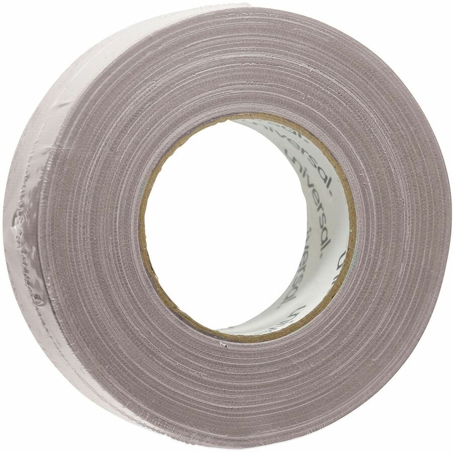 60 yd Length x 1.88" Width x 9.8 mil Thickness - 3" Core - Silver - Natural Rubber - Polyethylene Coated Cloth Backing - 1 Roll