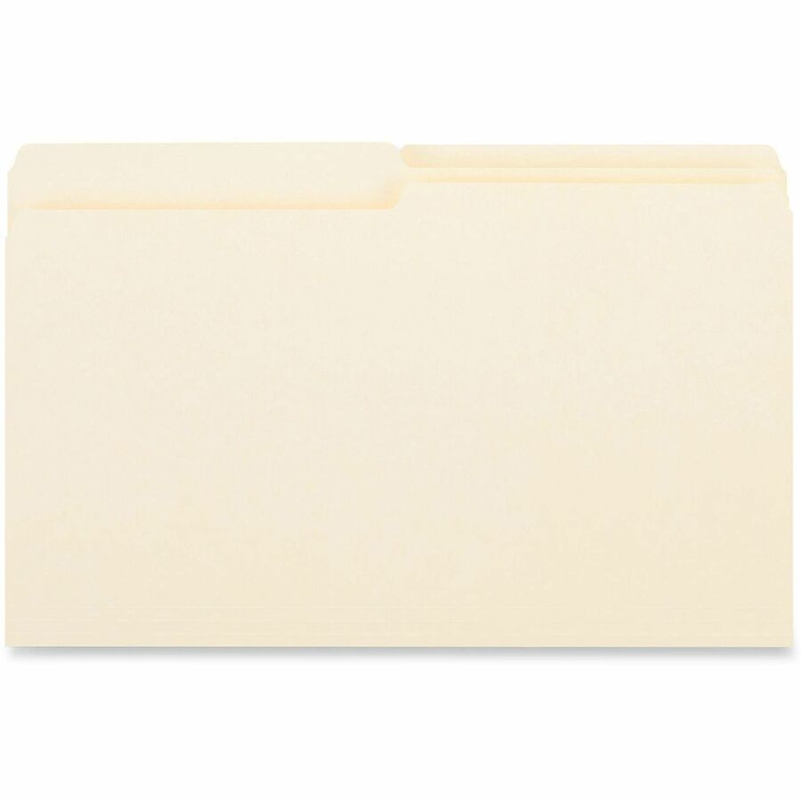 8 1/2" x 14" - 3/4" Expansion - Assorted Tab Position - 11 pt. - Manila - 100 Box