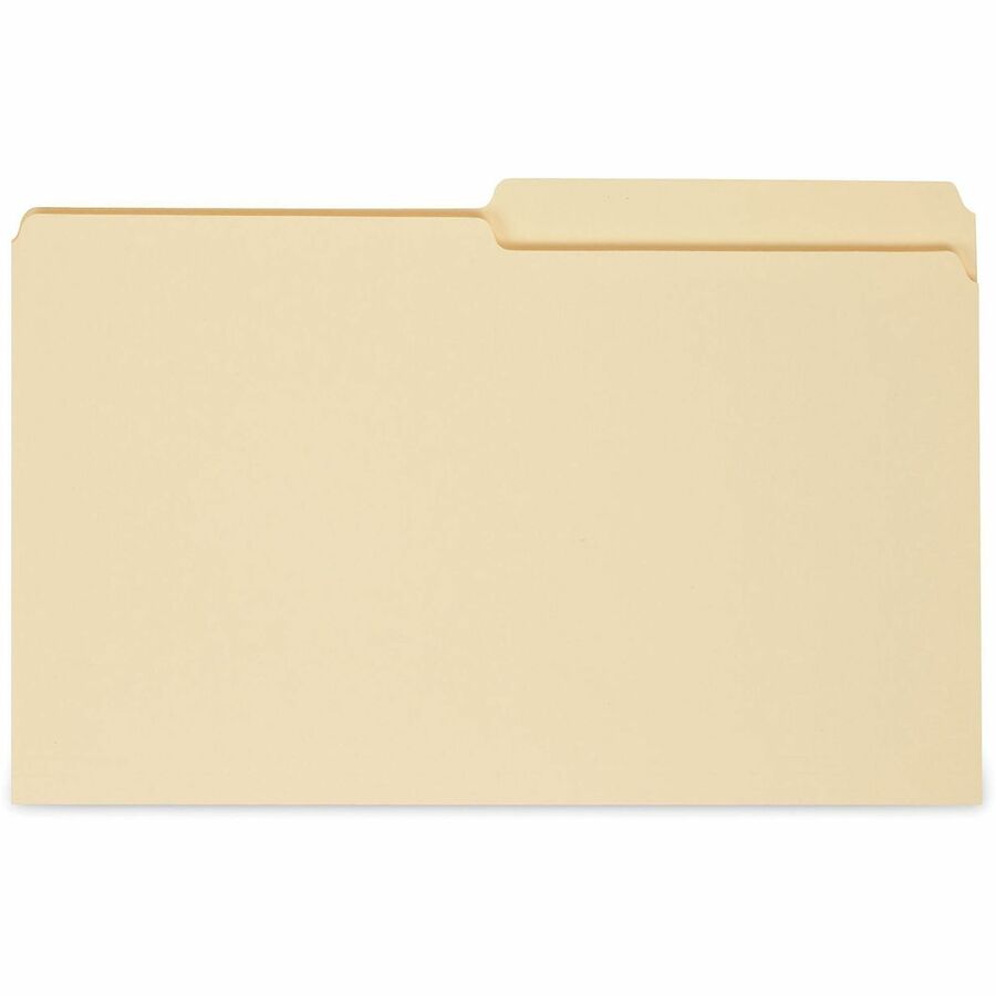 8 1/2" x 14" - 3/4" Expansion - Assorted Tab Position - 11 pt. - Manila - 100 Box