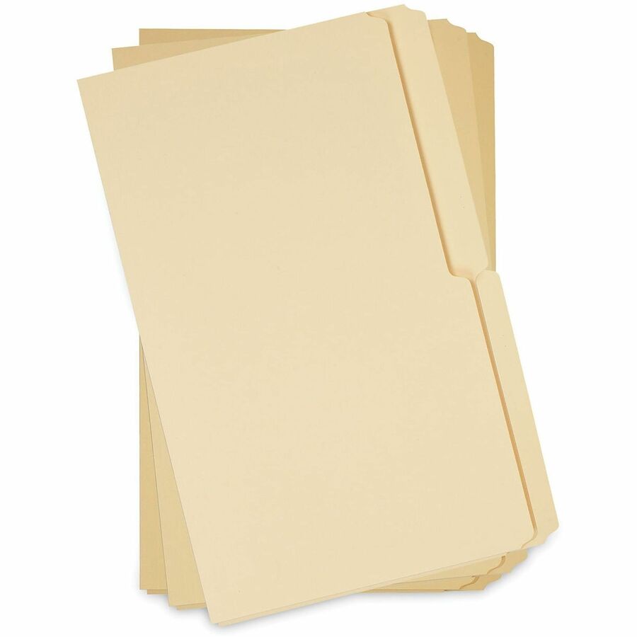 8 1/2" x 14" - 3/4" Expansion - Assorted Tab Position - 11 pt. - Manila - 100 Box