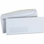 Universal Envelope, #10, 24 lb, Gummed, White, Paper Stock, 500/Box