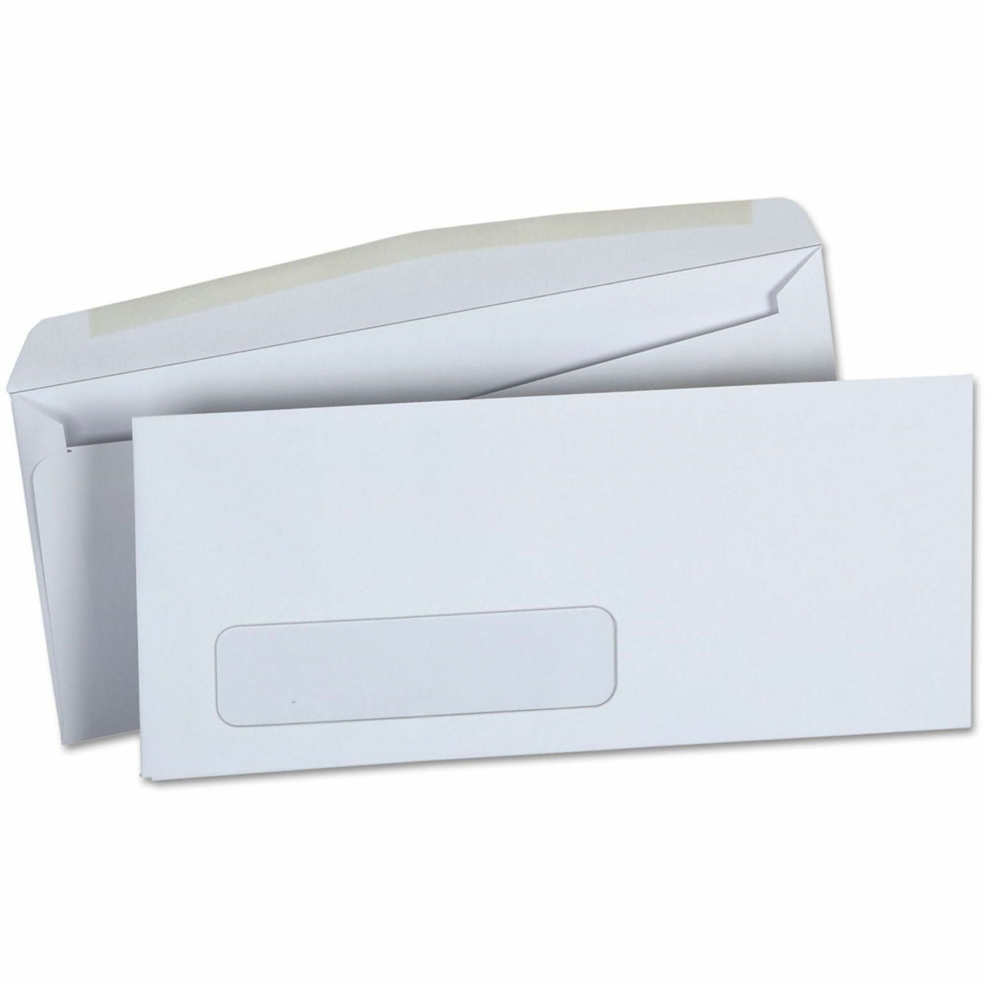 Universal Envelope, #10, 24 lb, Gummed, White, Paper Stock, 500/Box