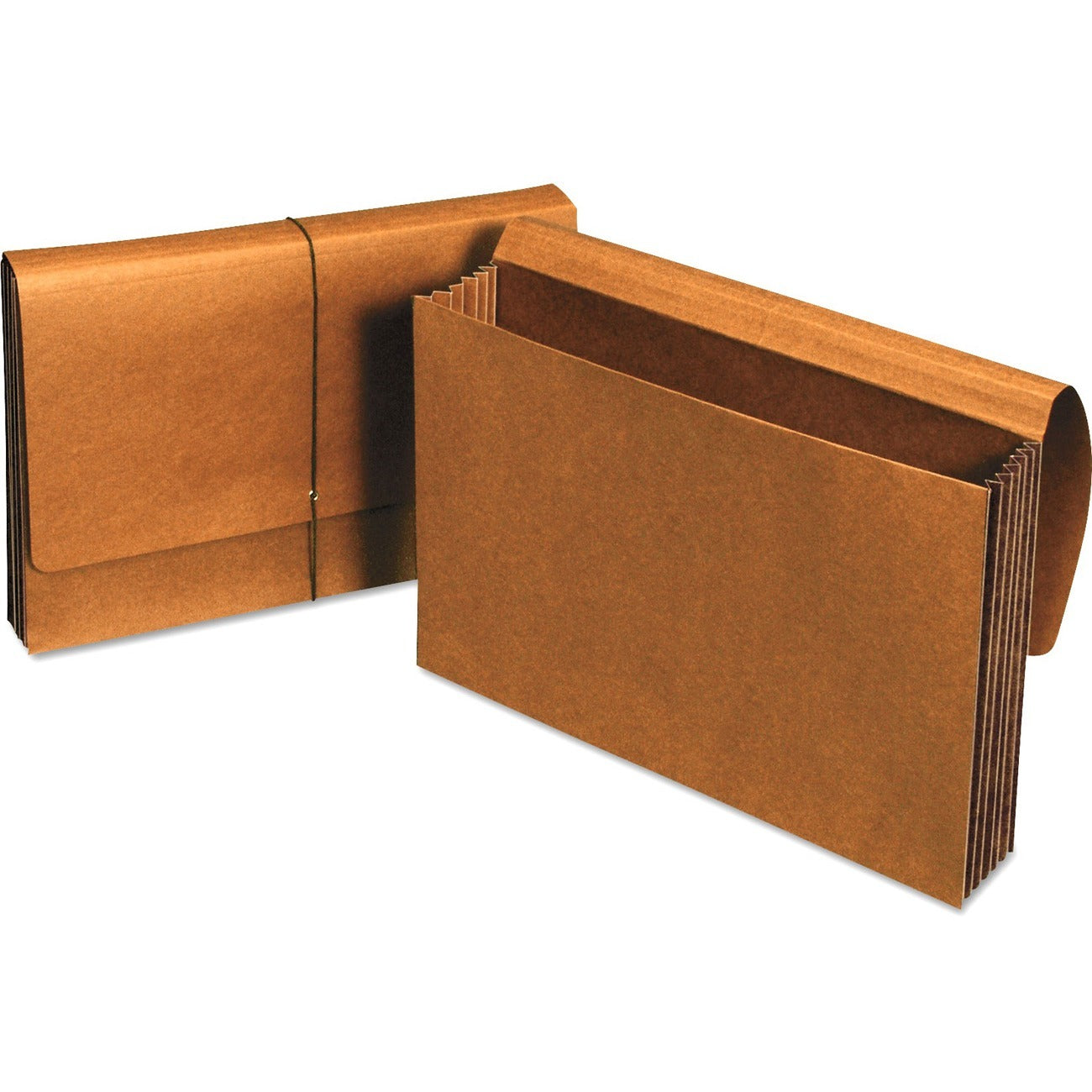 8 1/2" x 14" - Capacity5 1/4" Expansion - 1 Pocket(s) - Stock - Redrope - 10 Each